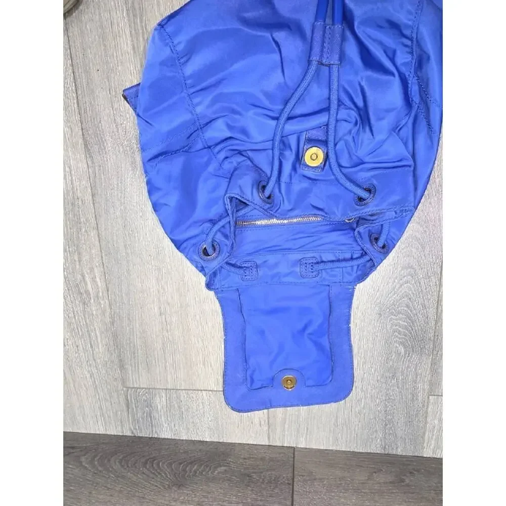 Tory Burch Scout Medium Nylon Backpack Royal Blue B0000667